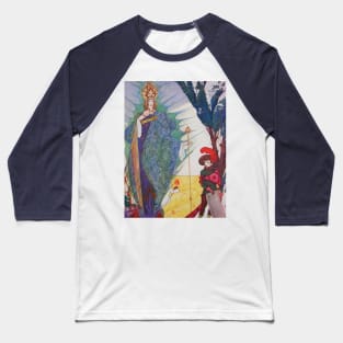 The Snow Queen - Harry Clarke Baseball T-Shirt